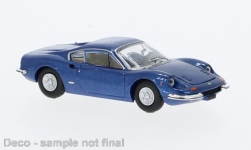 PCX87 PCX870634 - H0 - Ferrari Dino 246 GT - metallic blau